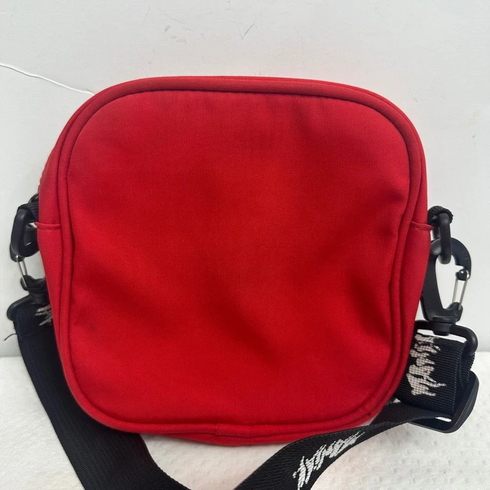 Maniak Red‎ Crossbody Shoulder Bag Branded Strap Streetwear Utility Pouch Small